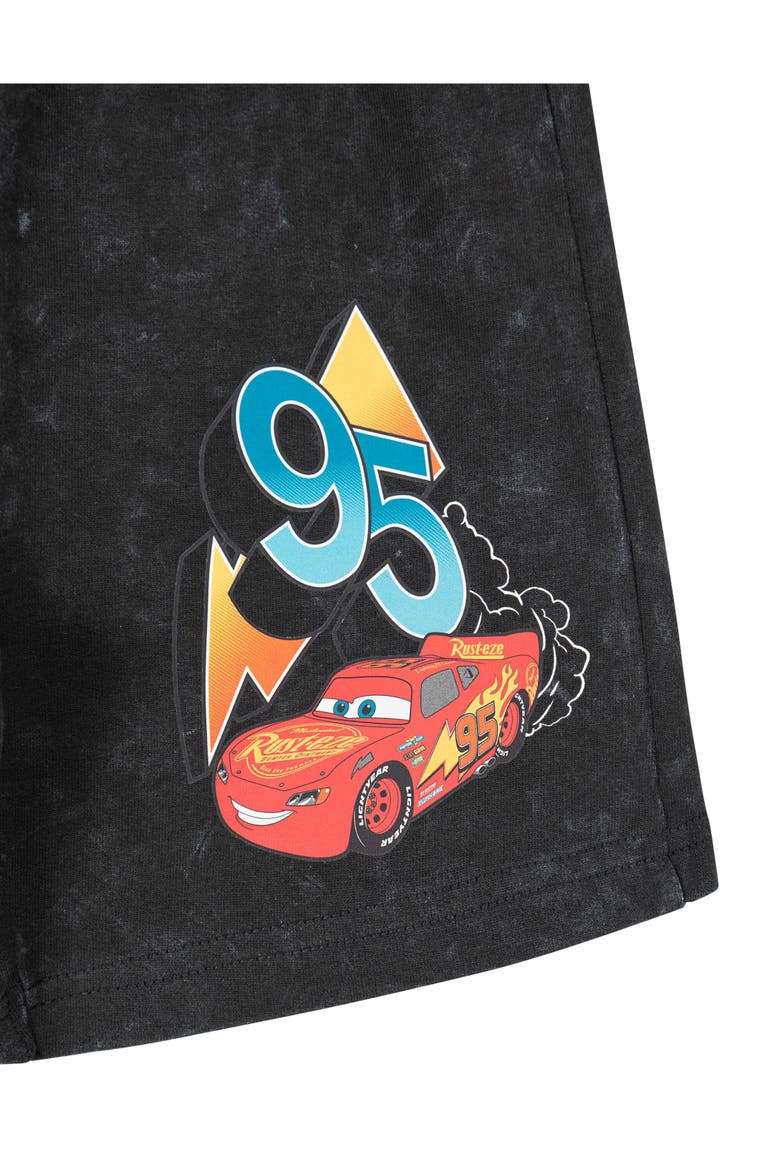 Pixar 2-Piece Tee and Shorts Set, Alternate, color, Charcoal McQueen