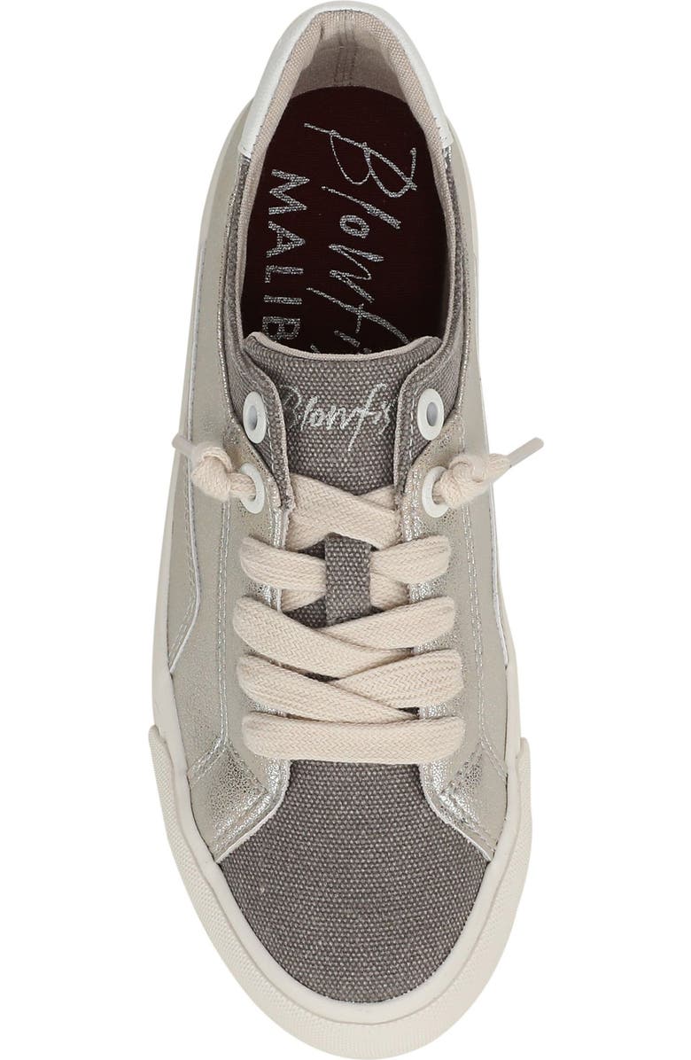 Blowfish Malibu Martina Too Sneaker, Alternate, color, Silver Multi Canvas
