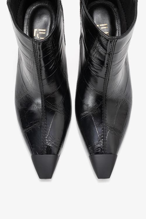 Prologue Shoes Rassel Pointed Toe Boot In Black