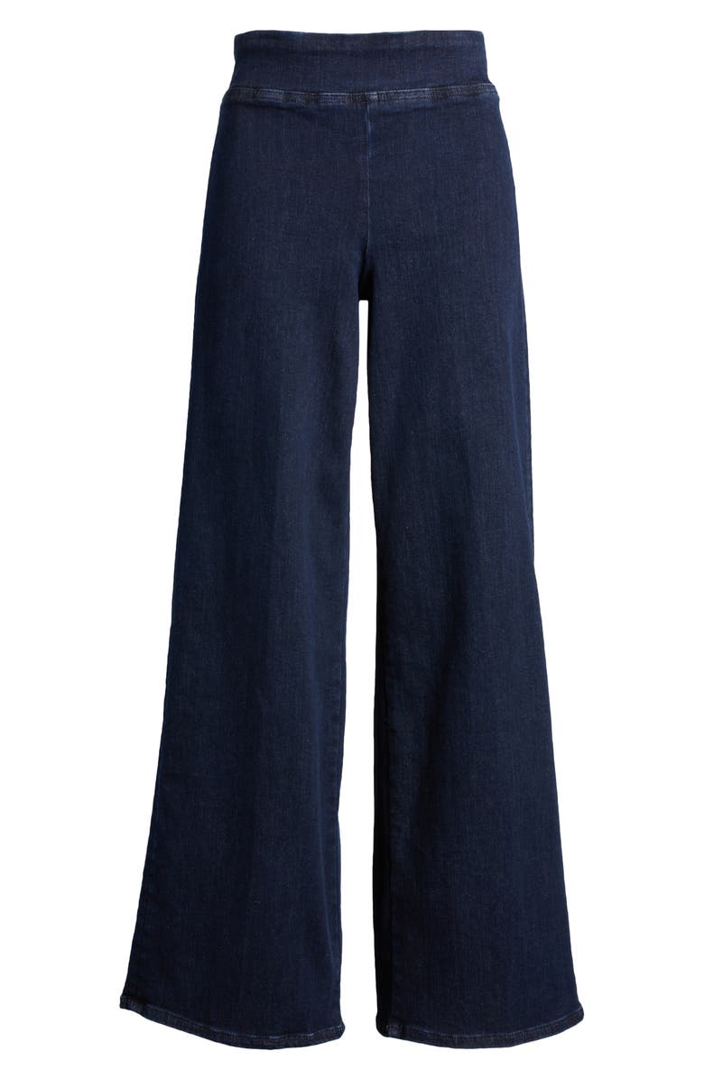 FRAME Jet Set Slim Palazzo Pull-On Jeans, Alternate, color, 