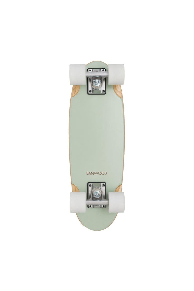 Skateboard Canadian Maple Outdoor Skating Kids Balance, Alternate, color, Mint