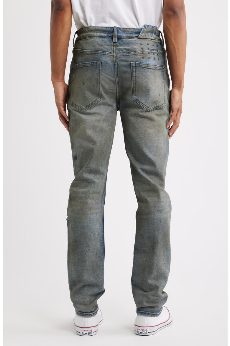 Chitch Coated Slim Fit Jeans, Alternate, color, DENIM