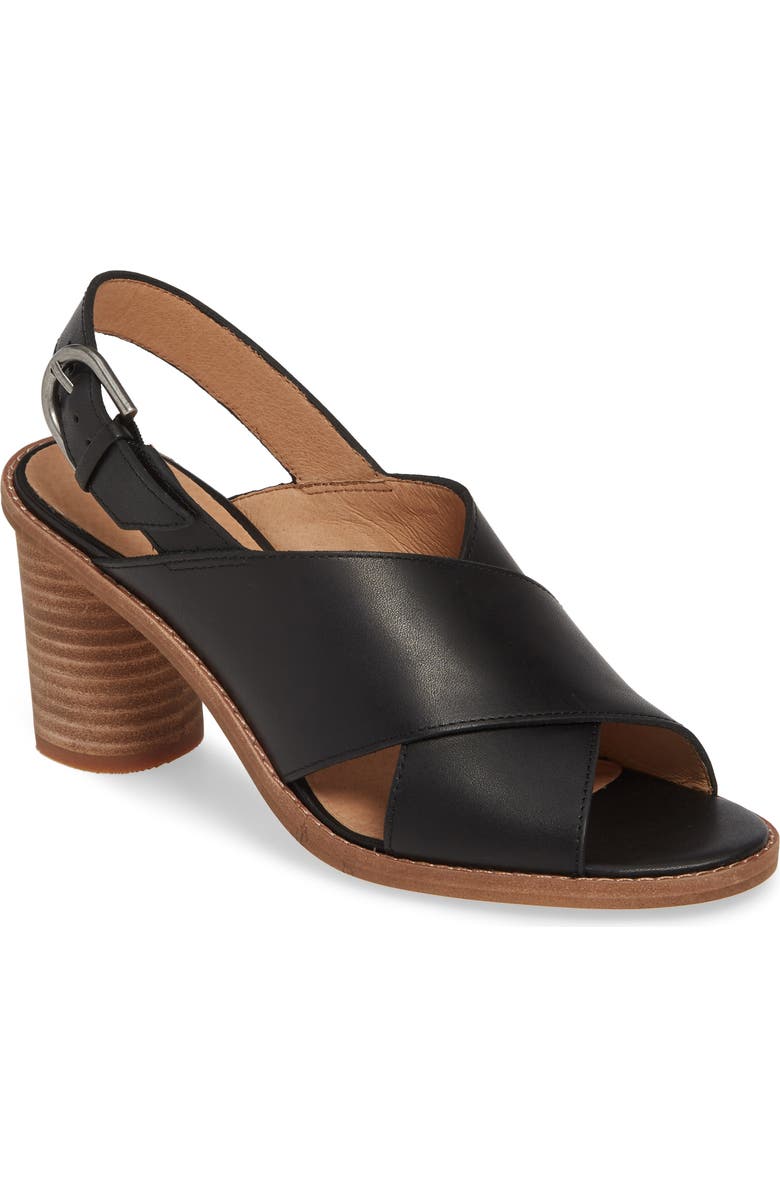 Madewell The Ruthie Crisscross Sandal, Main, color,