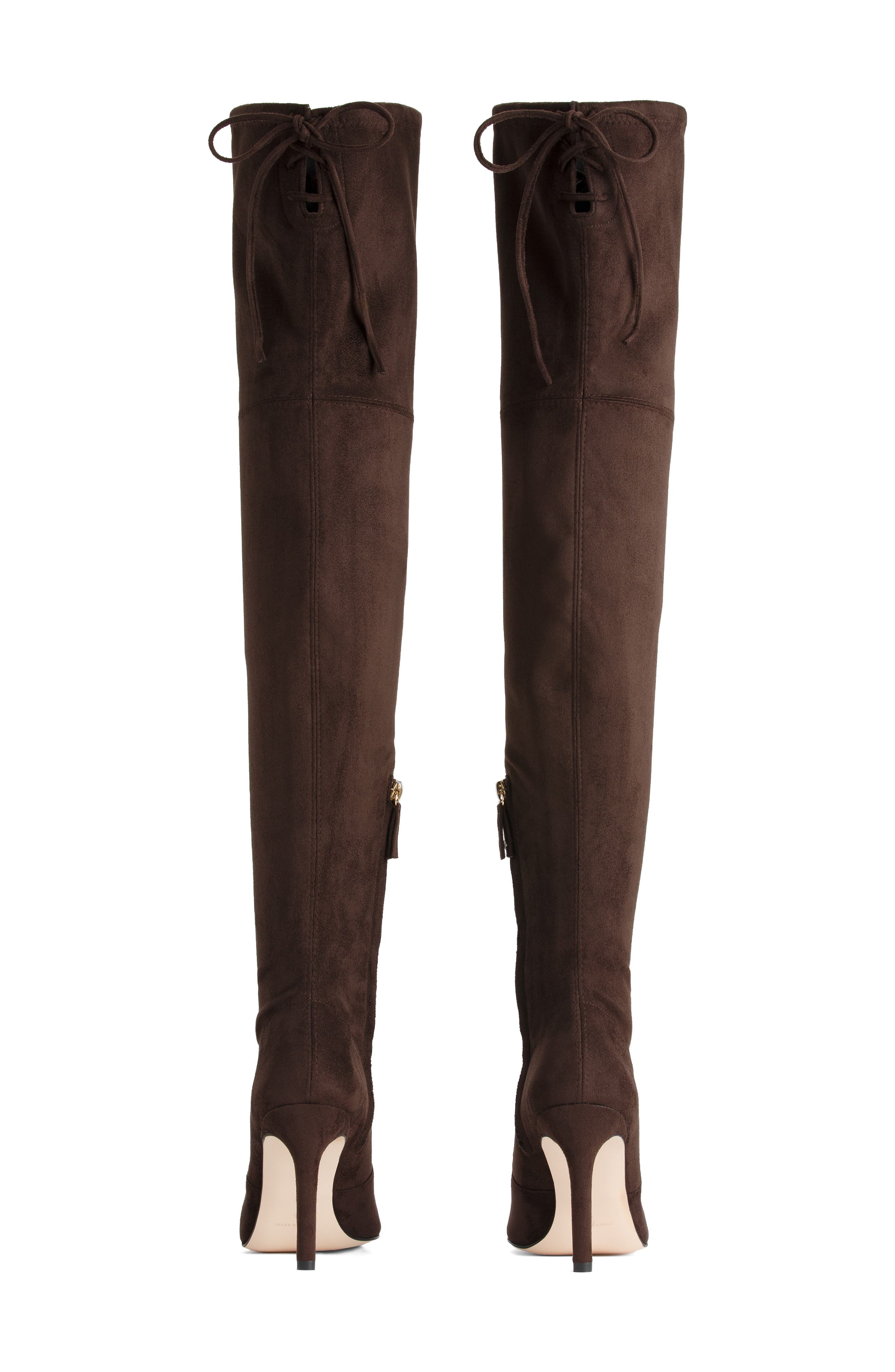 Good American The Overtime Over the Knee Boot, Alternate, color, 