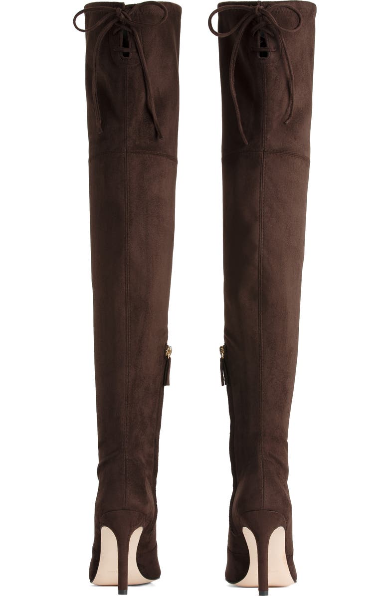 Good American The Overtime Over the Knee Boot, Alternate, color,