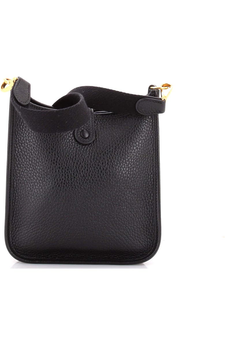 Pre-Owned Hermes Evelyne Bag Gen III Clemence TPM, Alternate, color, Noir