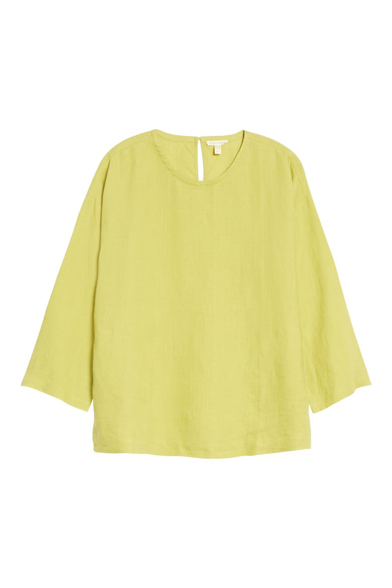 Organic Linen Boxy Tunic, Main, color, FIELD