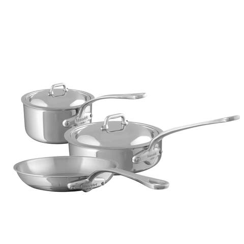 M'Cook Stainless Steel 5 Piece Cookware Set
