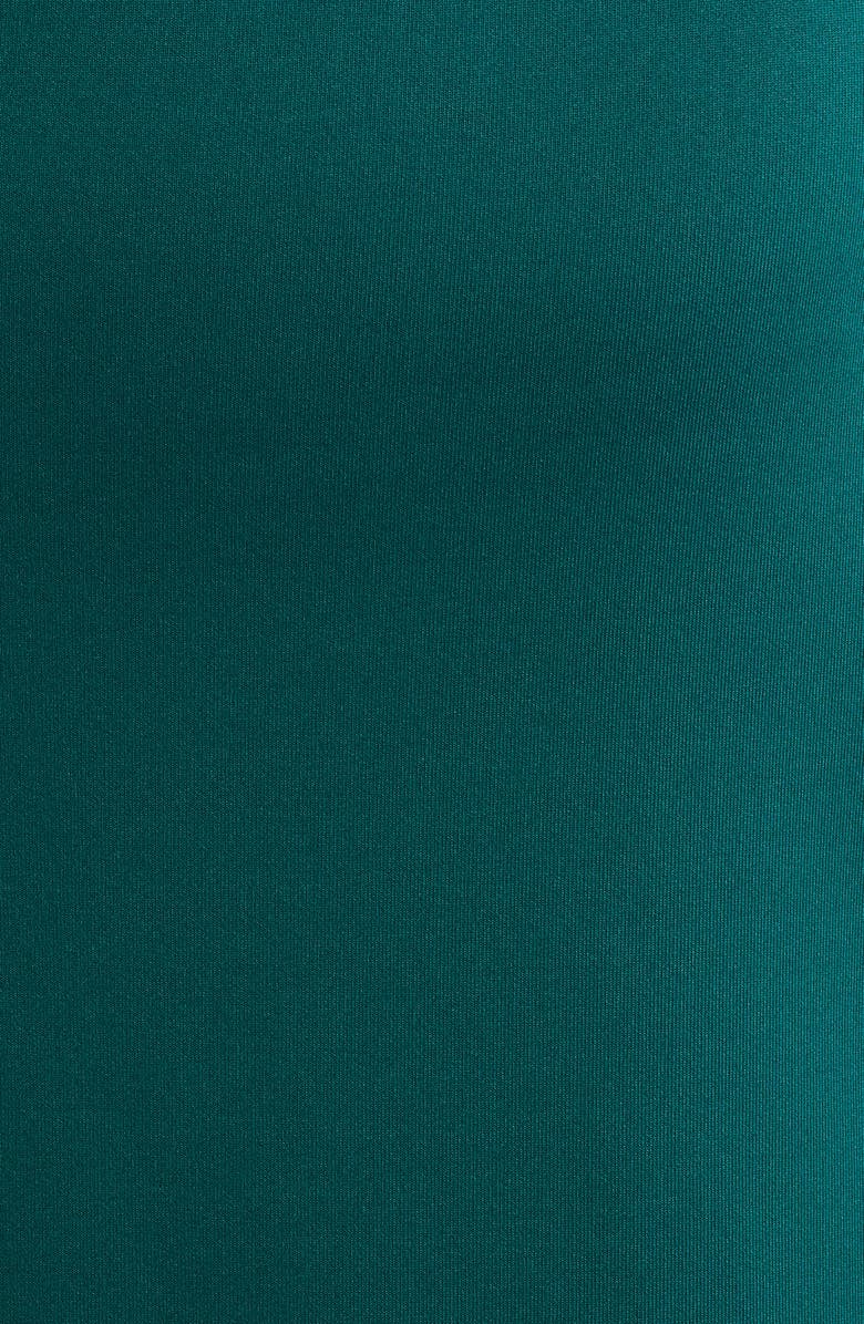 Vince Camuto Laser Cut Scuba Crepe Sheath Dress, Alternate, color, Pine