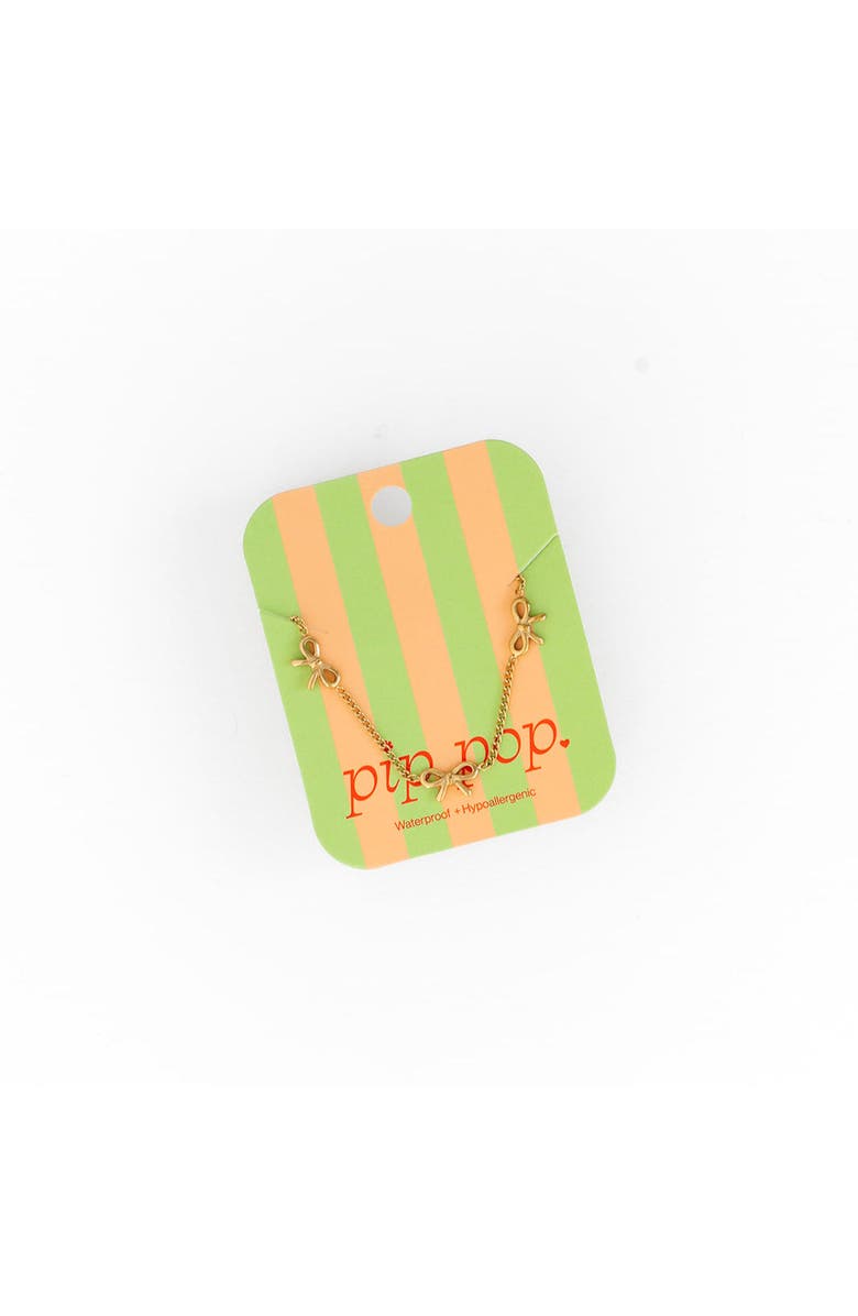 Pip Pop Bow Repeat Necklace, Alternate, color, 