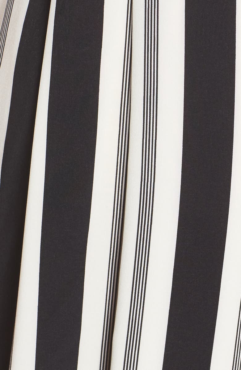 Avec Les Filles Stripe Wide Leg Jumpsuit, Alternate, color, 