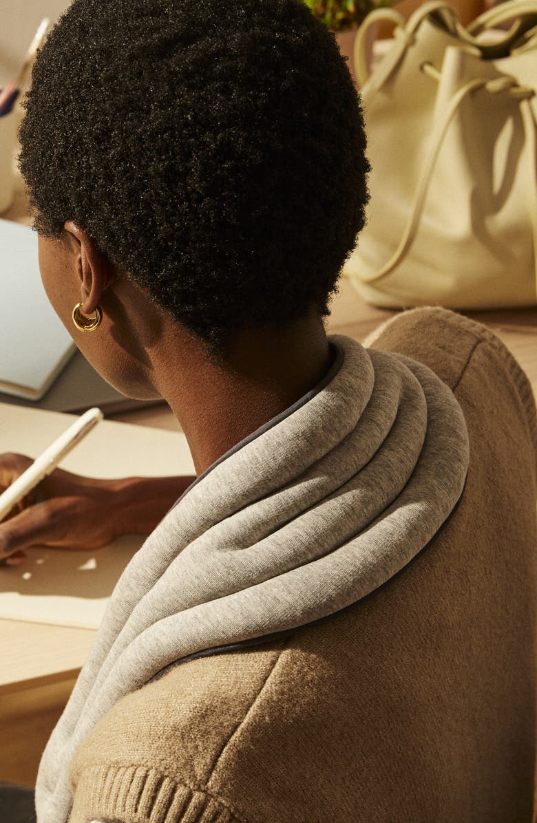 Ostrichpillow Heatable Neck Wrap, Alternate, color, Midnight Grey