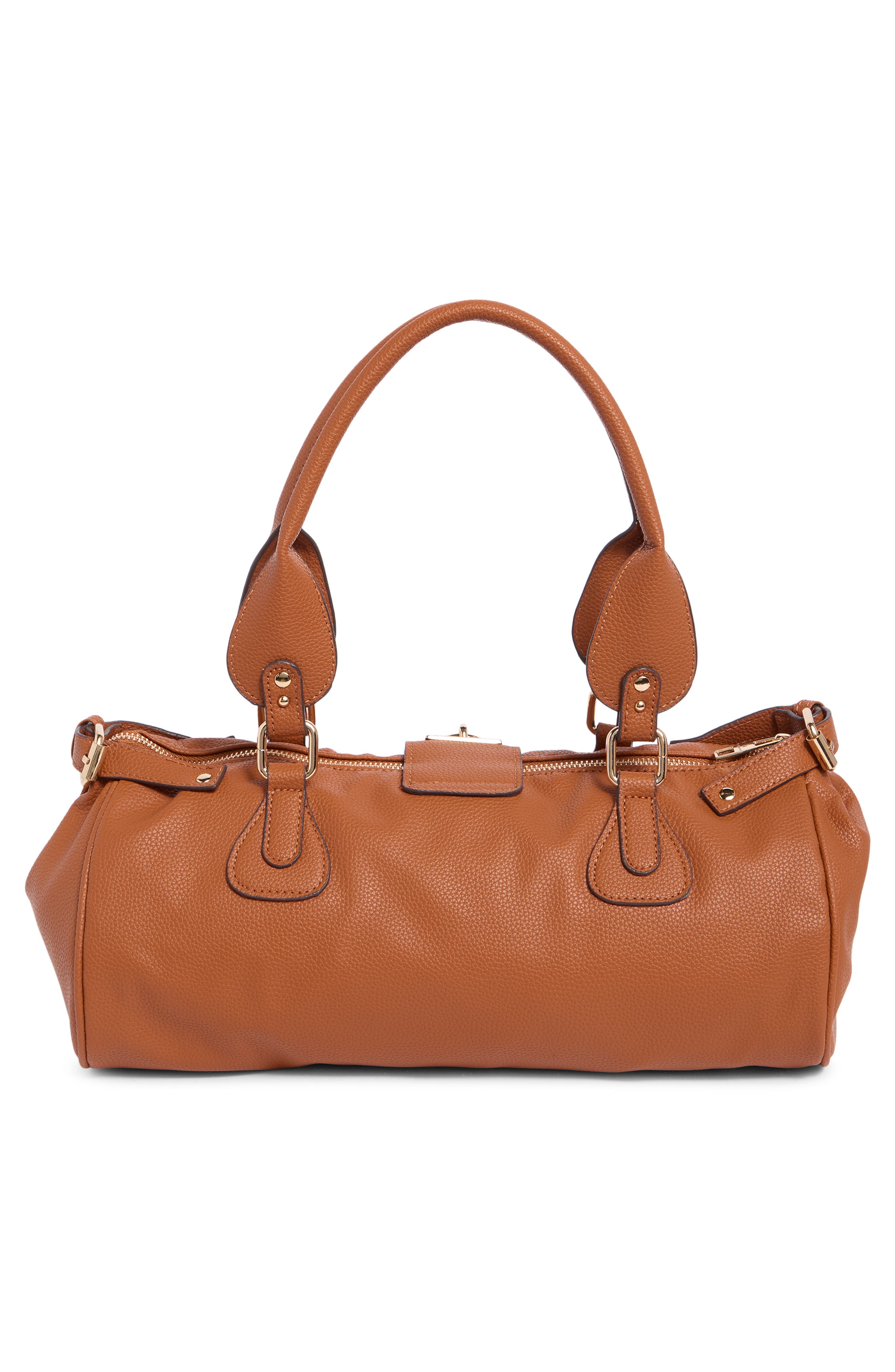 East/West Top Handle Bag, Alternate, color, COGNAC