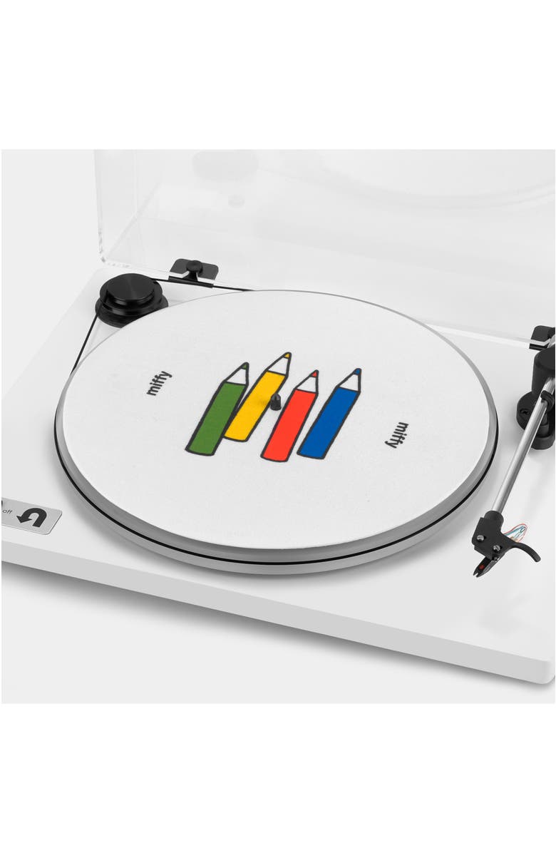Retrospekt Miffy Double-Sided Turntable Slipmat, Alternate, color, White