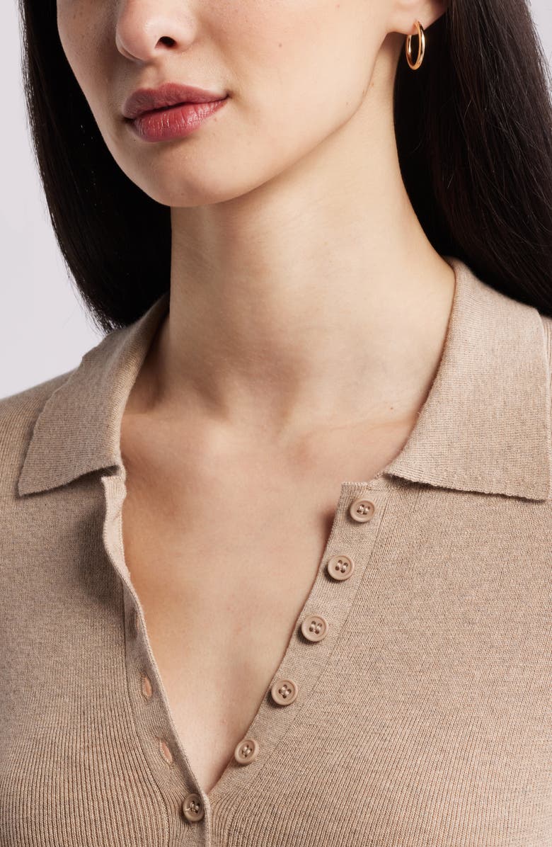 Nordstrom Small Endless Hoop Earrings, Alternate, color, Gold