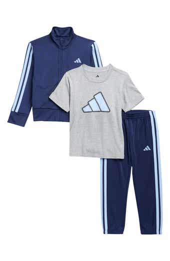 Kids' 3-Piece Tricot Jacket, Track Pants & T-Shirt Set