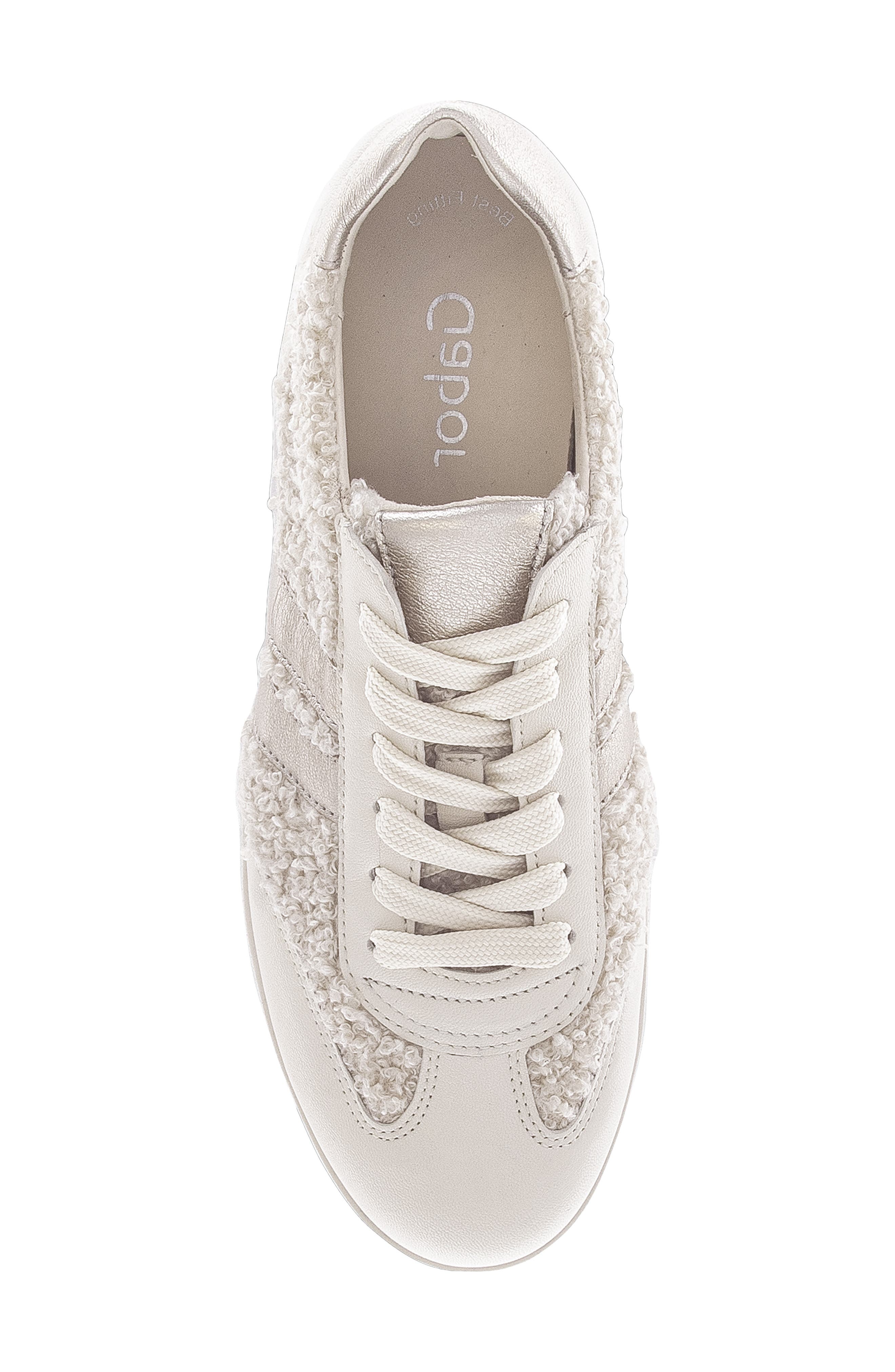 Gabor Teddy Wool Sneaker, Alternate, color, 