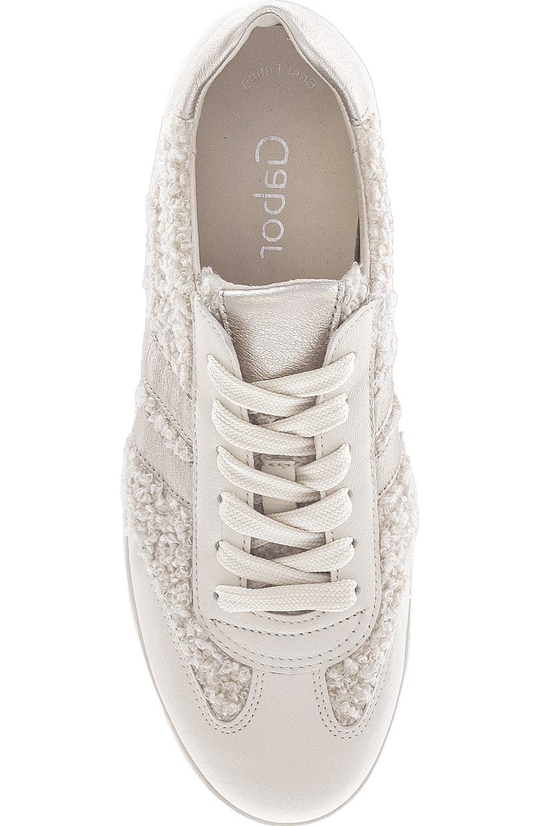 Gabor Teddy Wool Sneaker, Alternate, color,