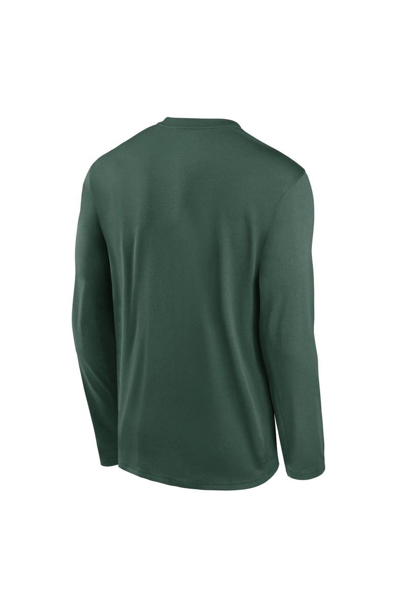 Nike Men's Nike Green Green Bay Packers Legend Icon Long Sleeve T-Shirt, Alternate, color,