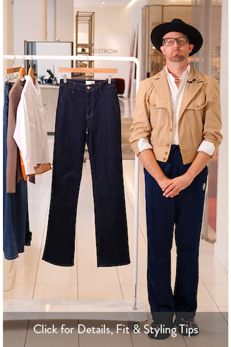 The High Waist Straight Leg Trouser Jeans video