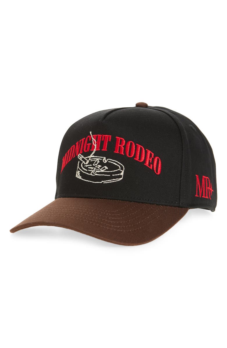 MIDNIGHT RODEO Ashtray Logo Baseball Cap, Main, color, 
