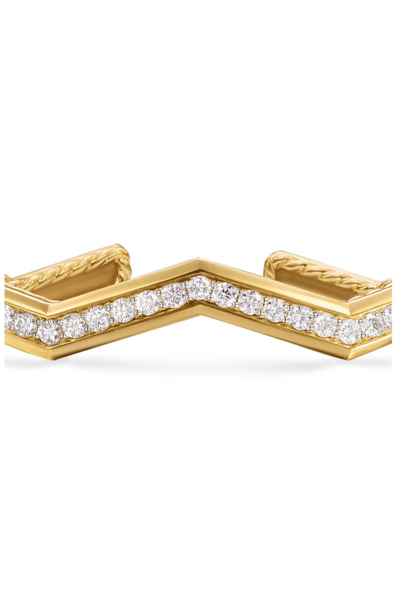 Zig Zag Stax Cuff Bracelet, Alternate, color, 18K YELLOW GOLD