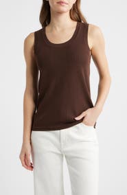 Anne Klein Scoop Neck Tank