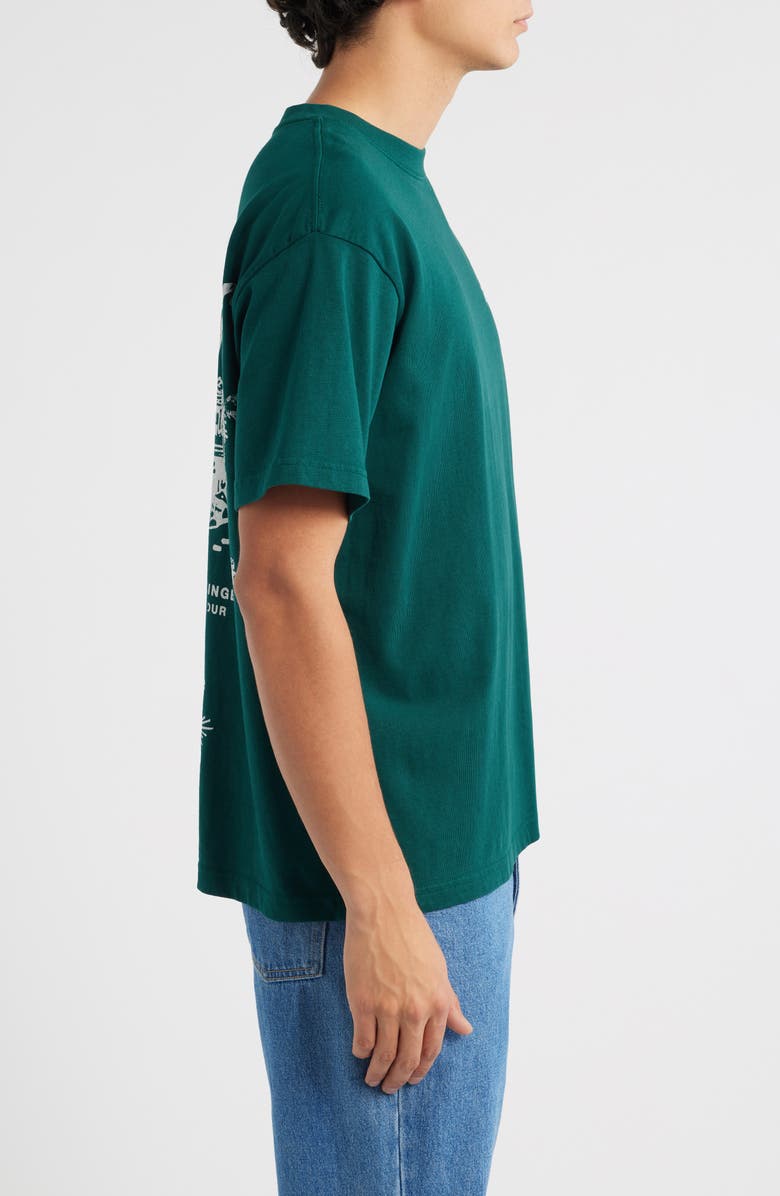 ID Supply Co NPL Motel Golden Rest Graphic T-Shirt, Alternate, color, Washed Green