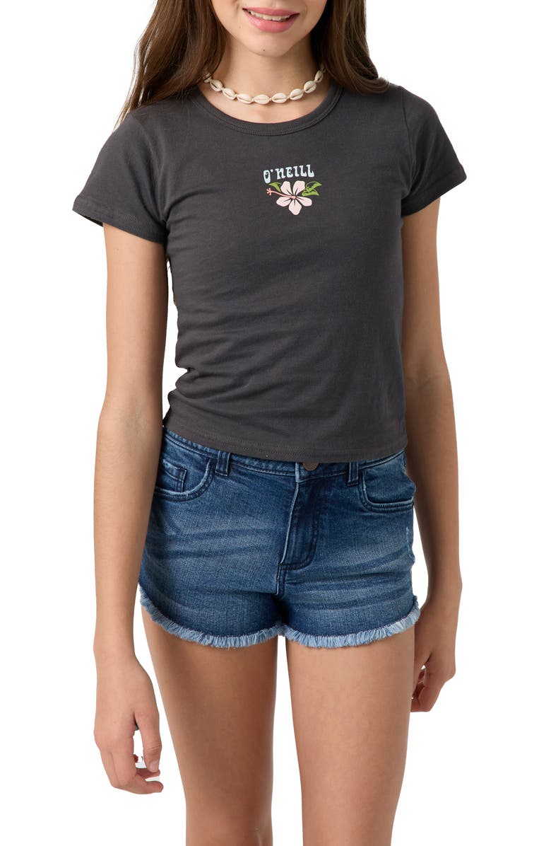 O'Neill Kids' First Bloom Cotton Graphic T-Shirt, Main, color, 