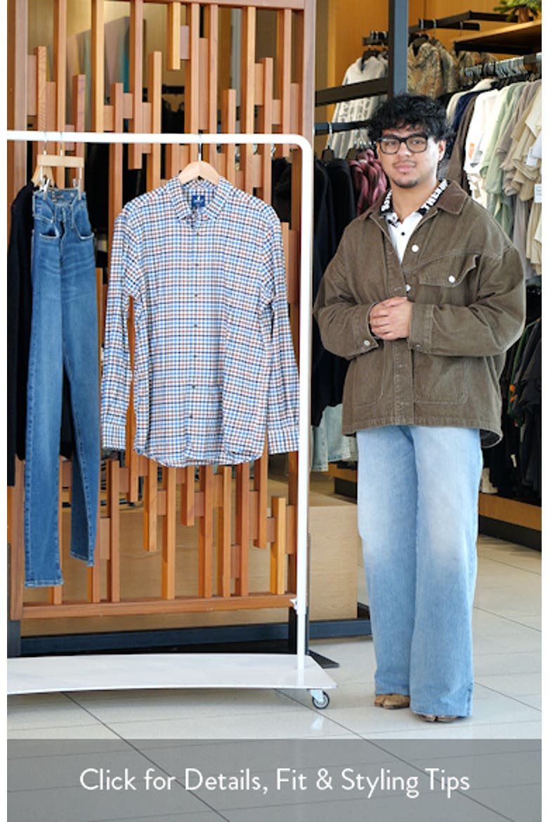 Krause Plaid Cotton Blend Button-Down Shirt video