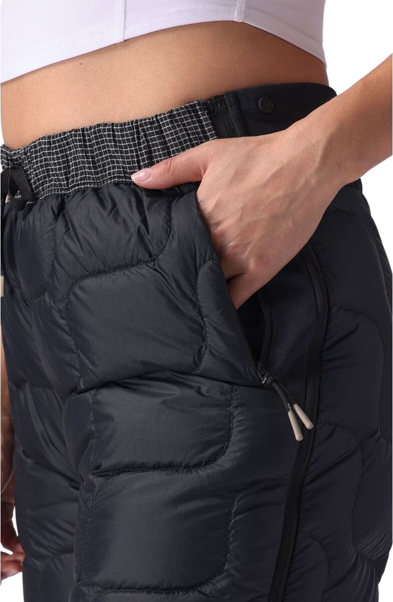 Backcountry Waas Allied Down Short - Women's, Alternate, color, Black