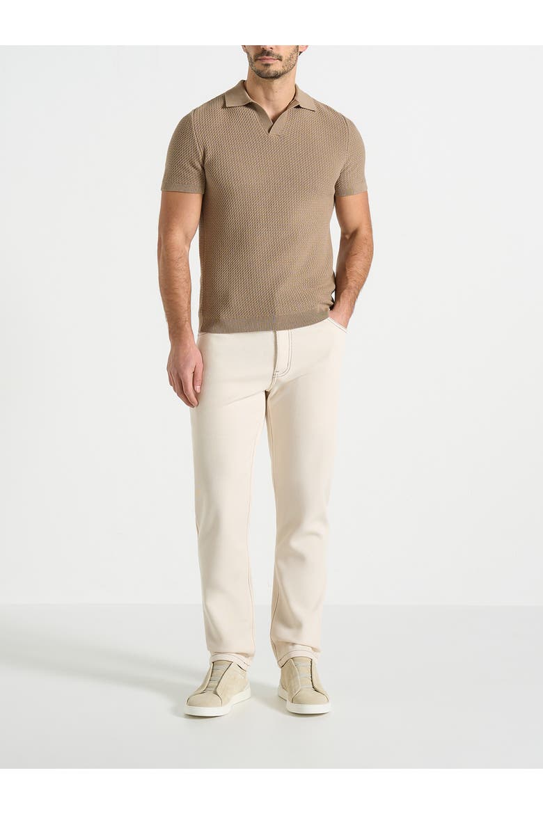 Slim Tapered Jeans, Alternate, color, Cream