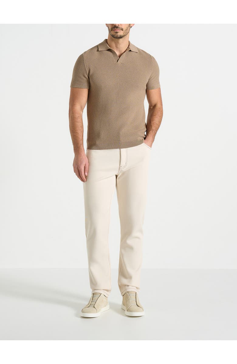 Manière De Voir Slim Tapered Jeans, Alternate, color, Cream