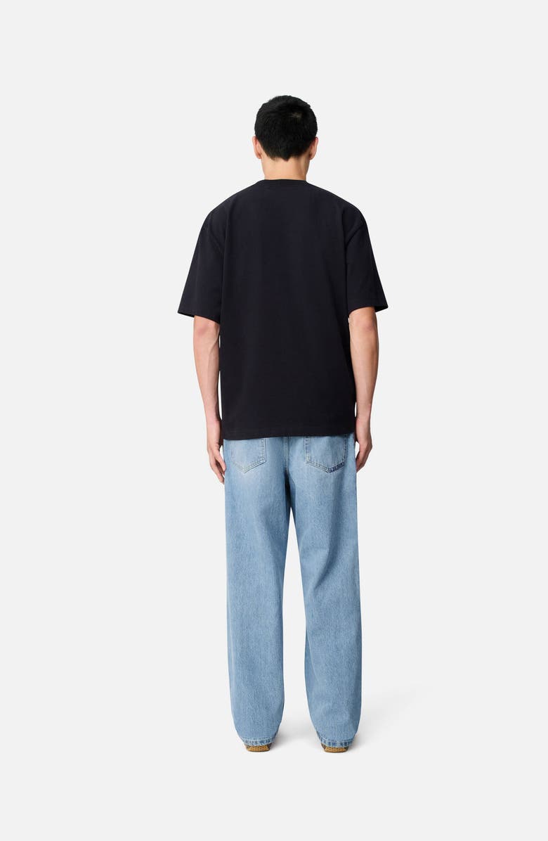 Axel Arigato Zine Relaxed-Fit Jeans, Alternate, color, Light Blue