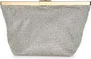 Jimmy Choo Ganache Crystal Mesh Clutch