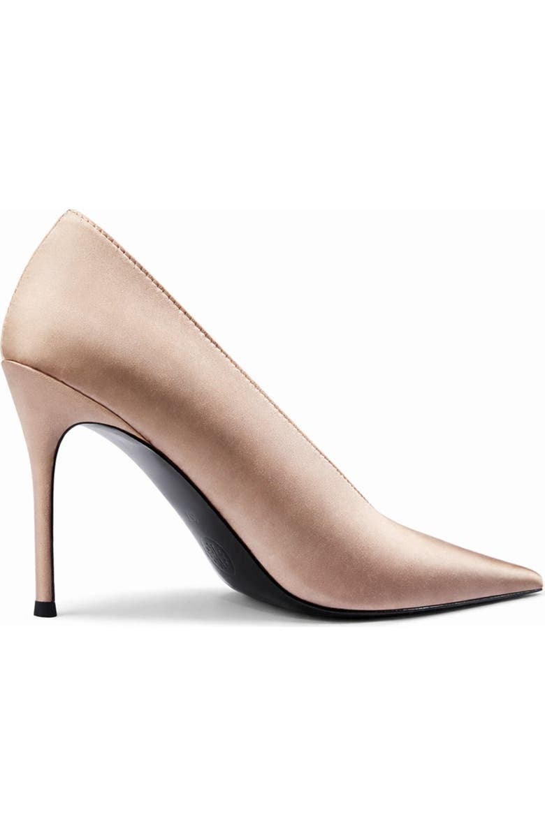 FEMME Vendome Pump, Alternate, color, Taupe Satin