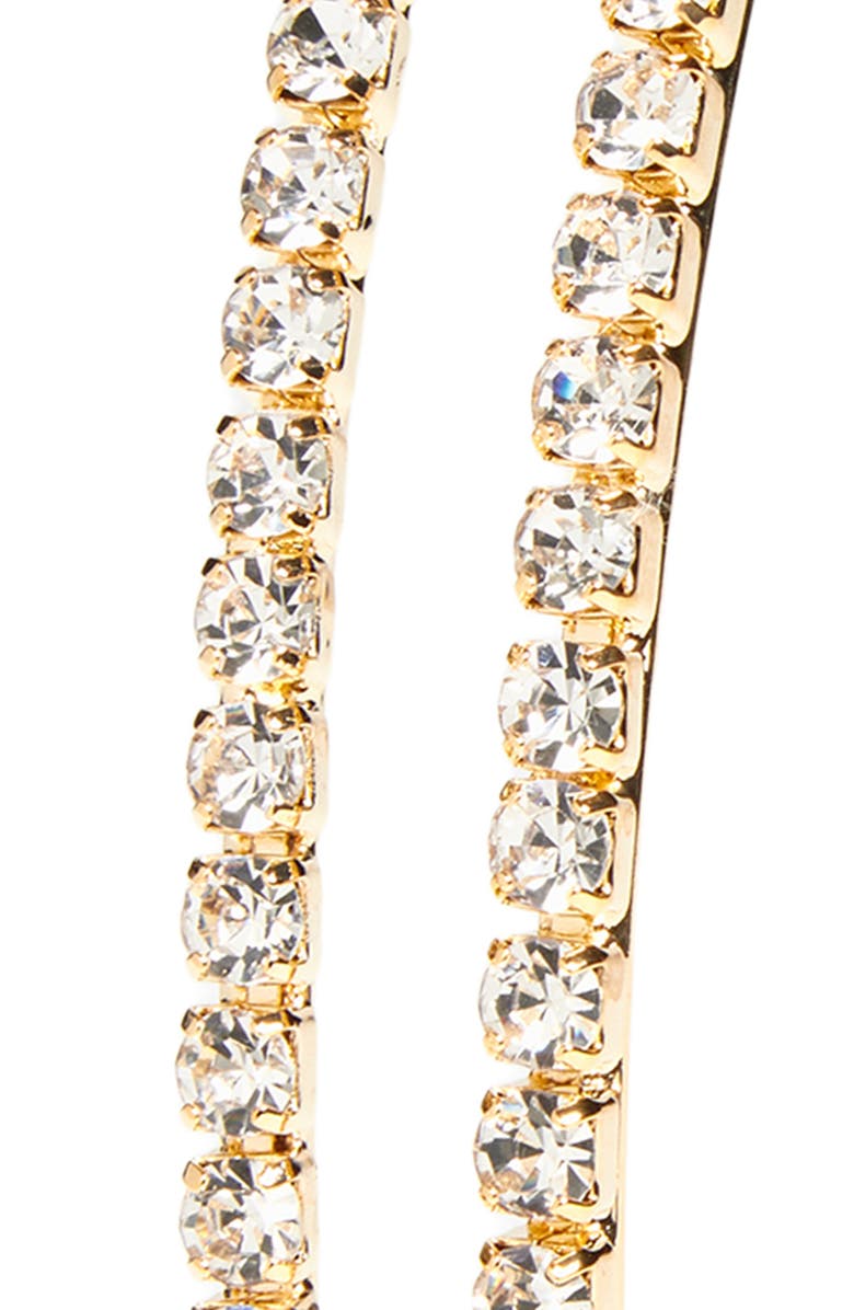 Tasha Double Row Rhinestone Headband, Alternate, color, Gold