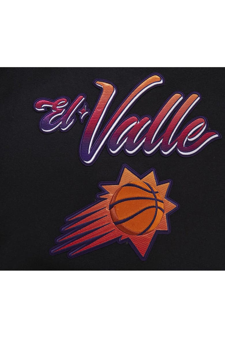 Men's Pro Standard Black Phoenix Suns 2023/24 City Edition Full-Zip Varsity Jacket, Alternate, color, Black