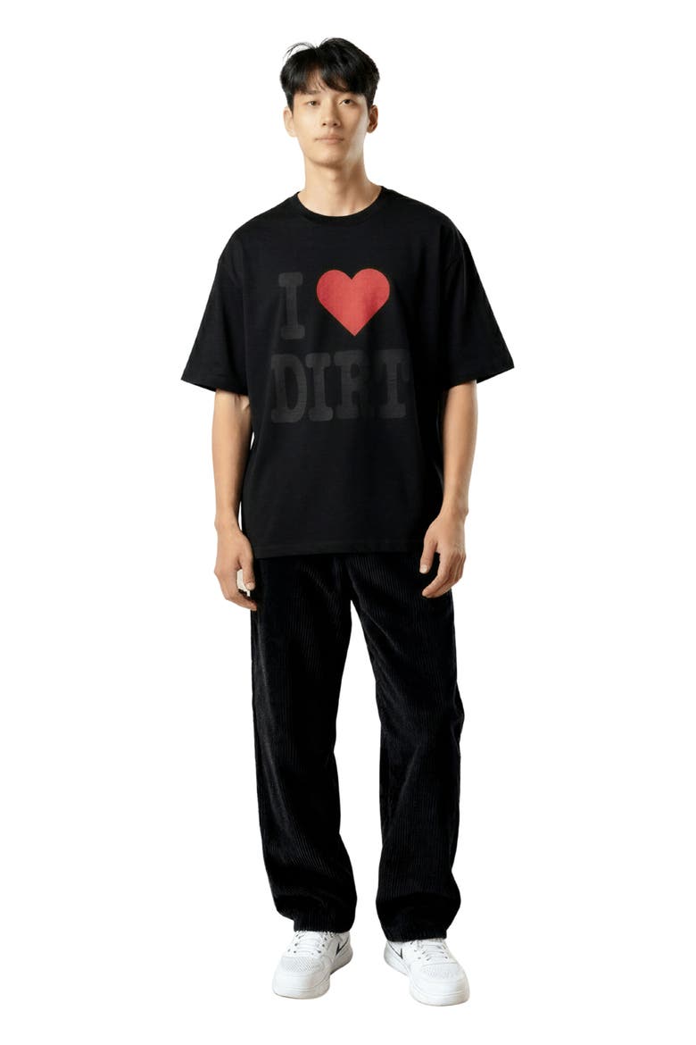 I Love Dirt Graphic T-Shirt, Alternate, color, STONE