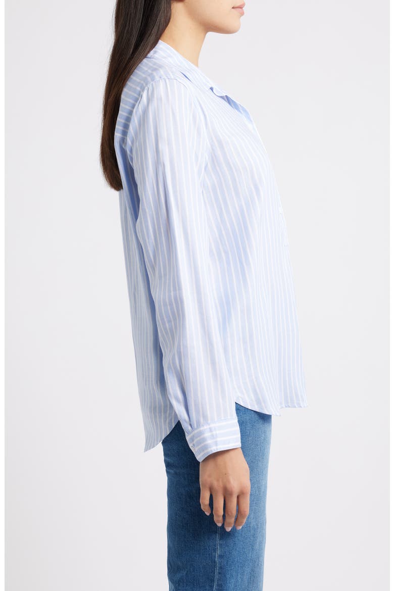 Haley Popover Shirt, Alternate, color, WHISPER LILAC