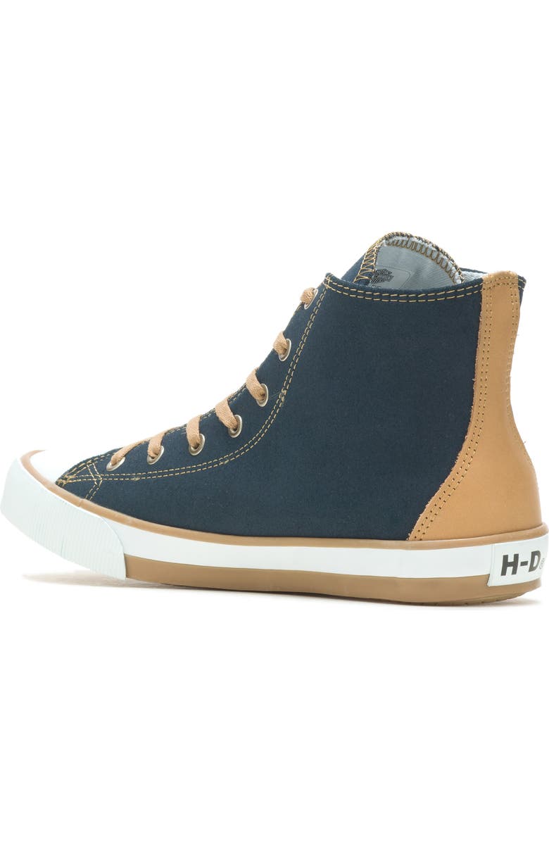 HARLEY DAVIDSON Filkens Leather High Top Sneaker, Alternate, color,