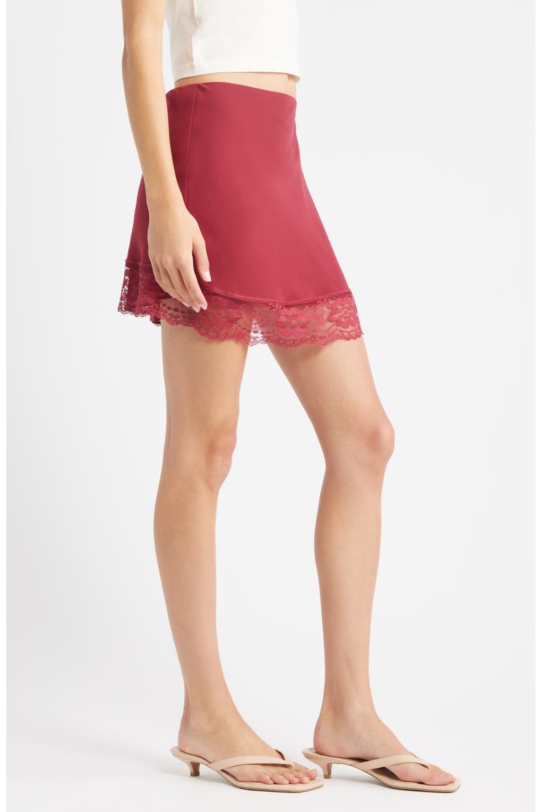 The Sienna Slip Skirt, Alternate, color, BURGUNDY