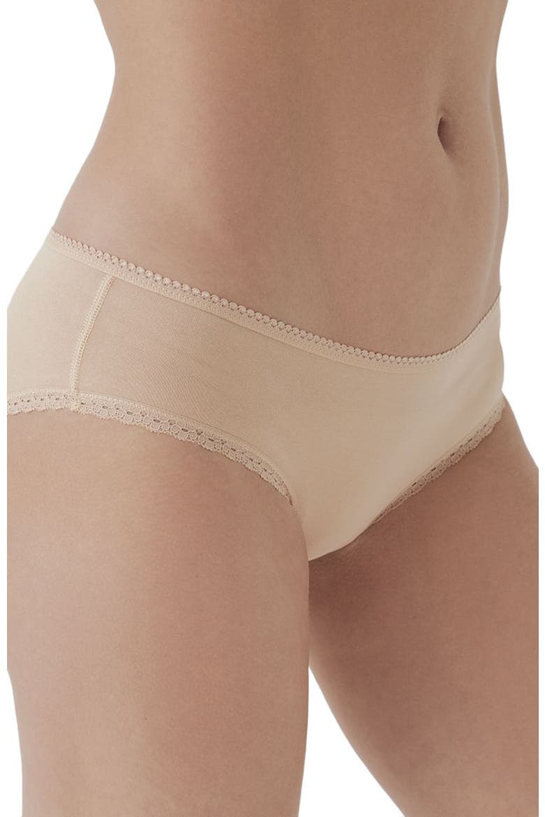 Organic Cotton Lace Cheeky Hipster 3-Pack, Alternate, color, Beloved Basics