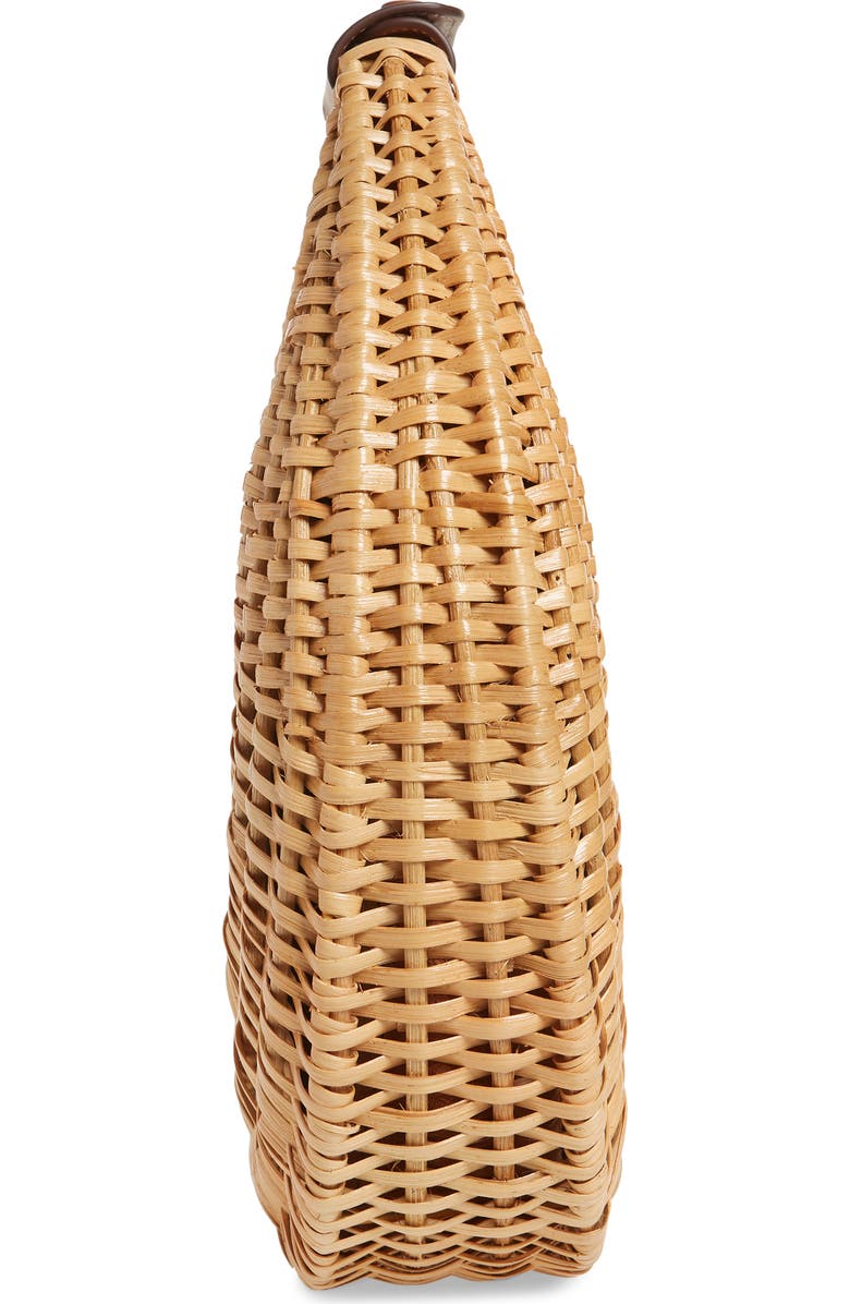 STAUD Rattan Moon Bag, Alternate, color,