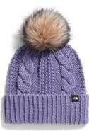 The North Face Kids Oh Mega Beanie with Faux Fur Pom