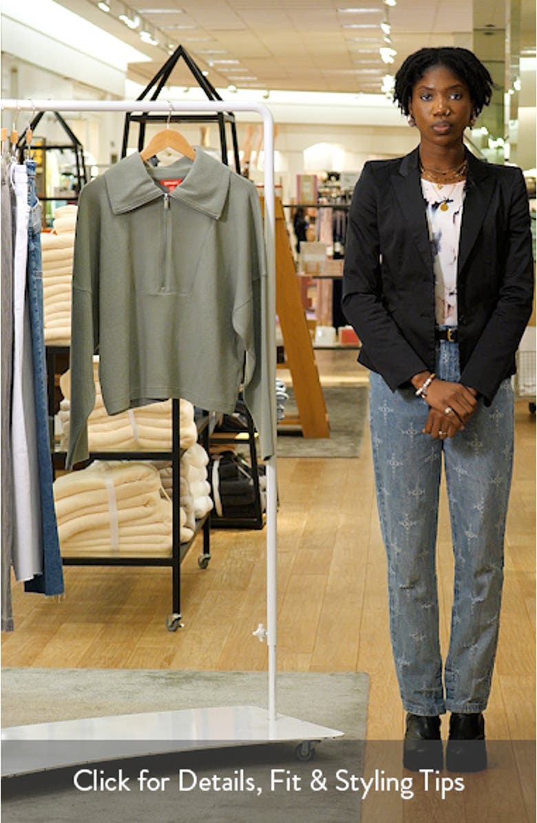 AirEssentials French Rib Quarter Zip Pullover, sales video thumbnail