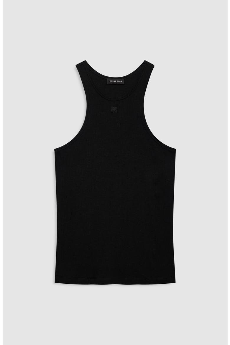 Cole Tank Top, Alternate, color, Black