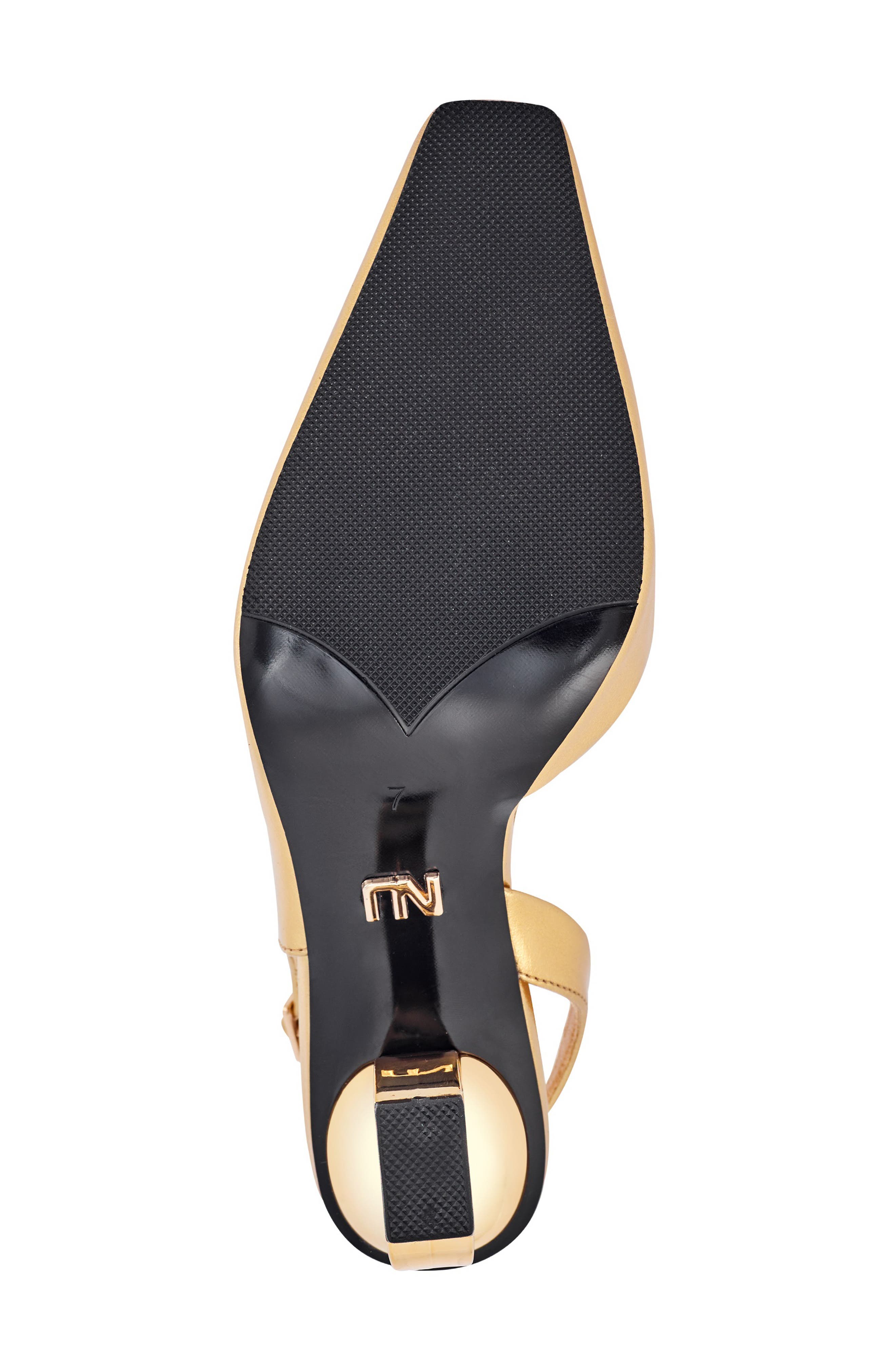 Rain Slingback Pump, Alternate, color, GOLD
