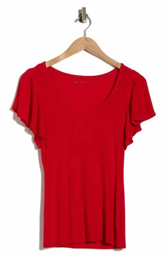 Sisley Flutter Sleeve T-Shirt