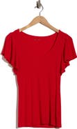 AG Sisley Flutter Sleeve T-Shirt
